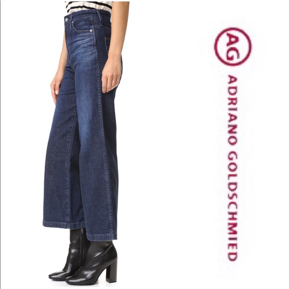 AG The Yvette High Rise Wide Leg Ankle Jeans - Picture 3 of 6
